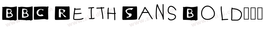 BBC Reith Sans Bold字体转换